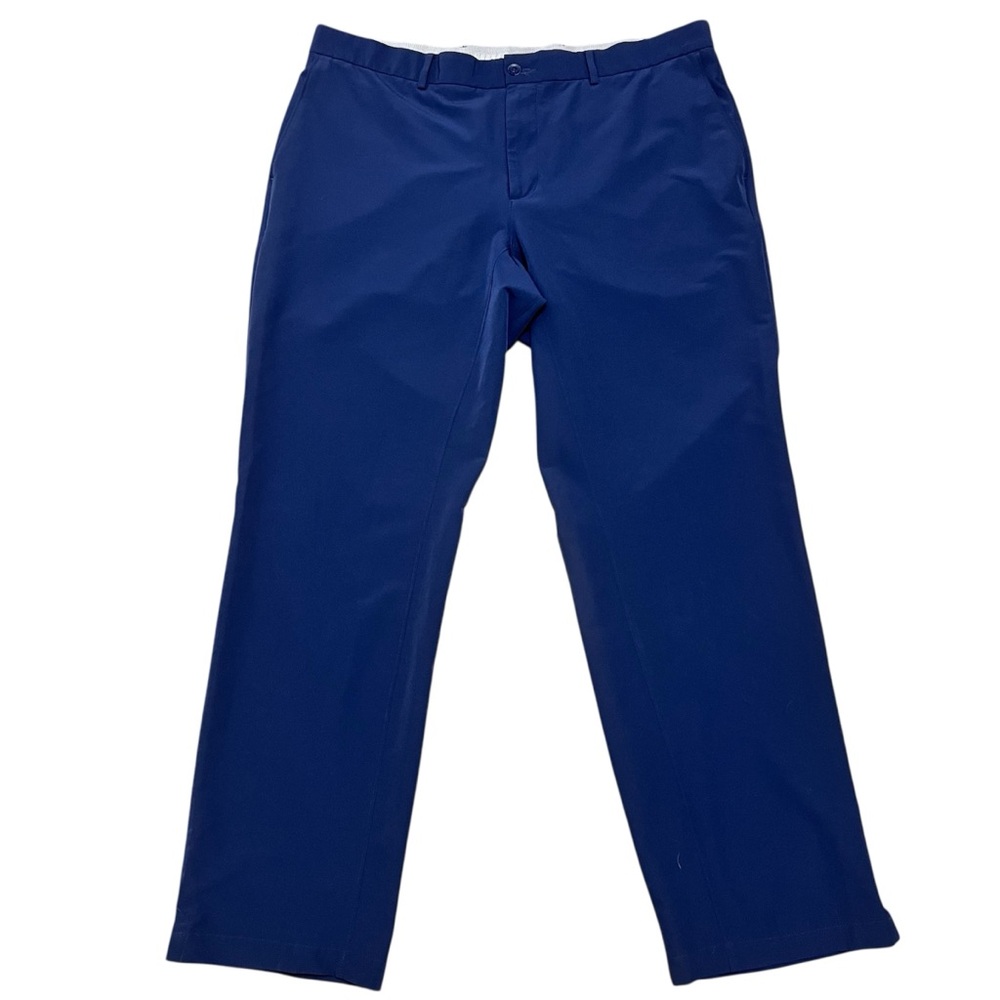Men's Navy Blue Performance Dress Pants